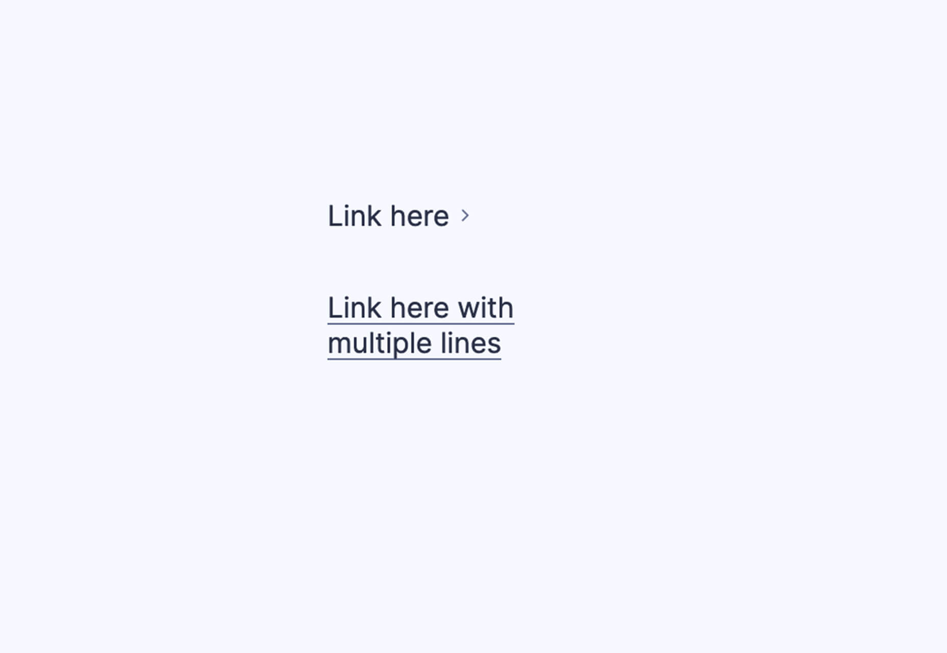 underline