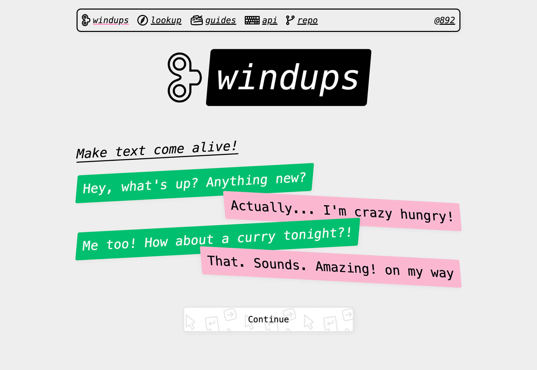 windups