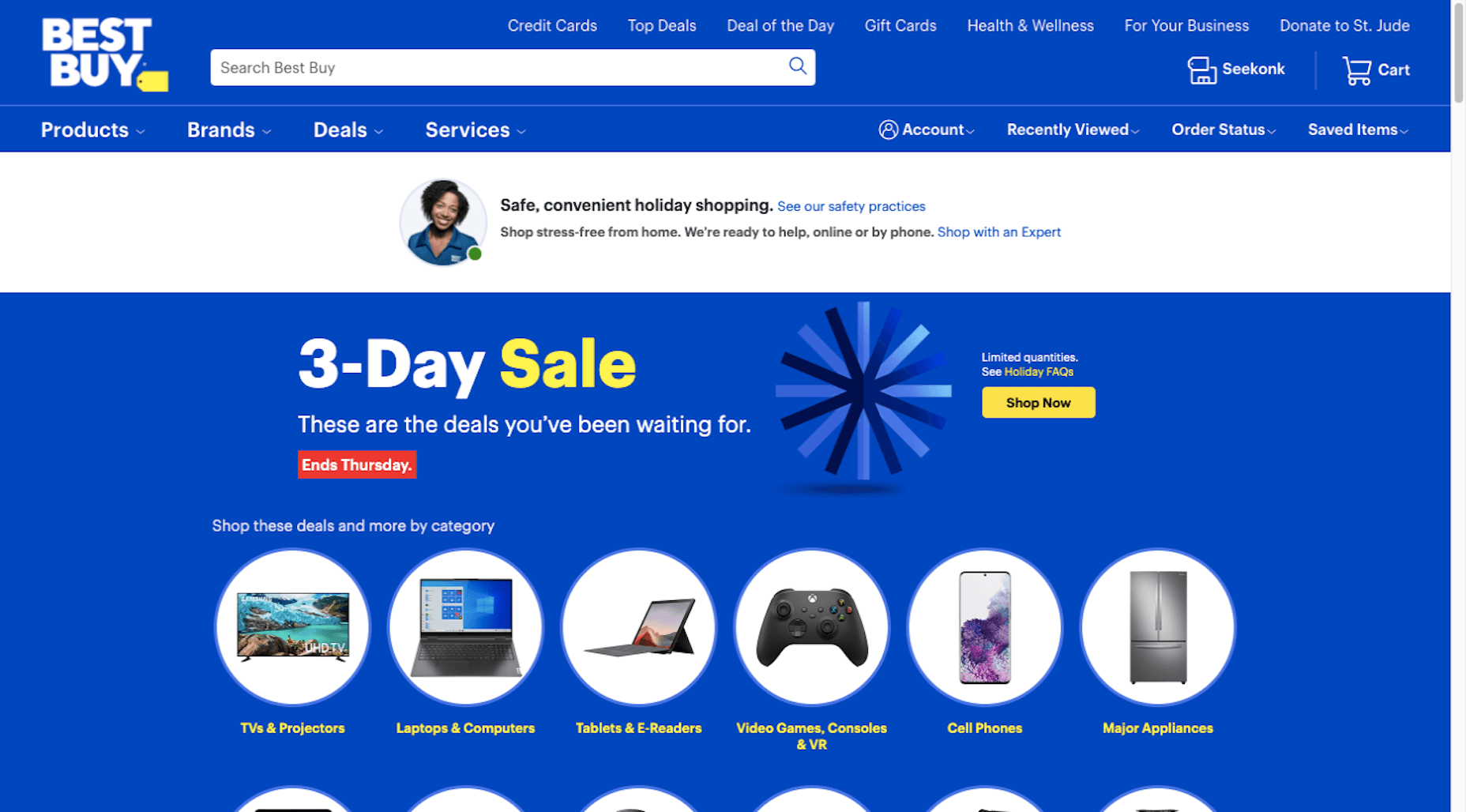 Best Buy invites customers to shop with an expert to make things go more smoothly