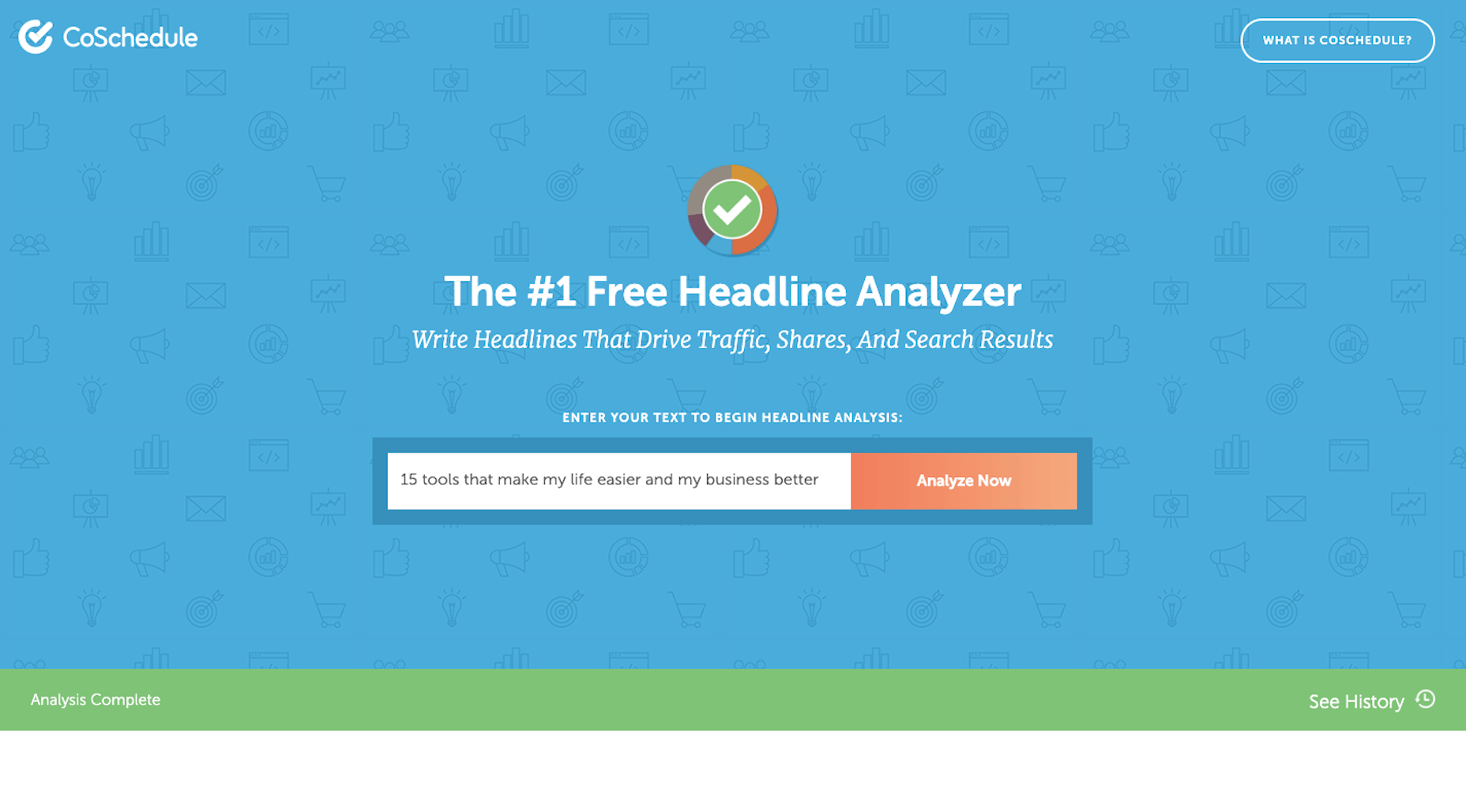 CoSchedule Headline Analyzer