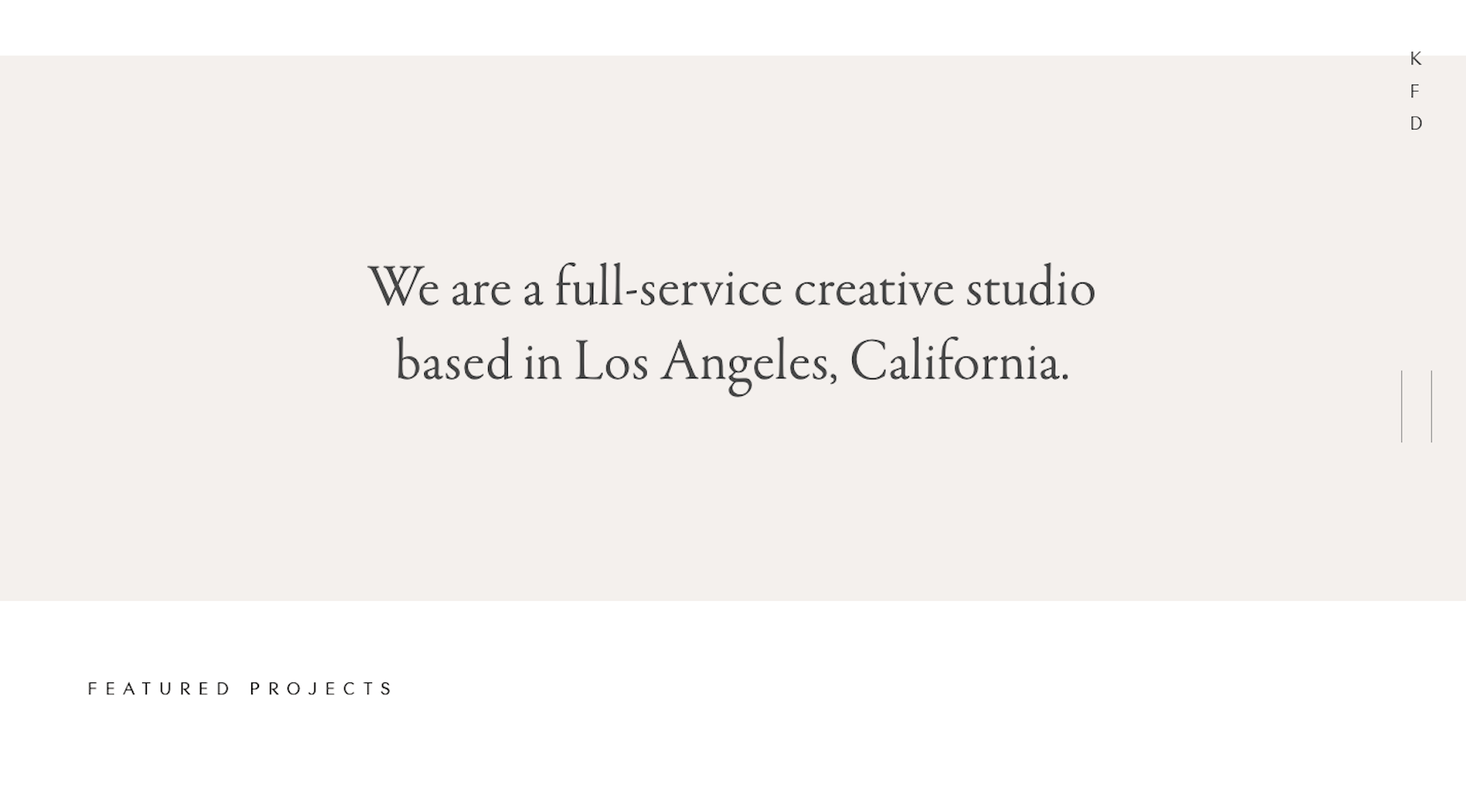 Kati Forner's portfolio website and introduction in 2019