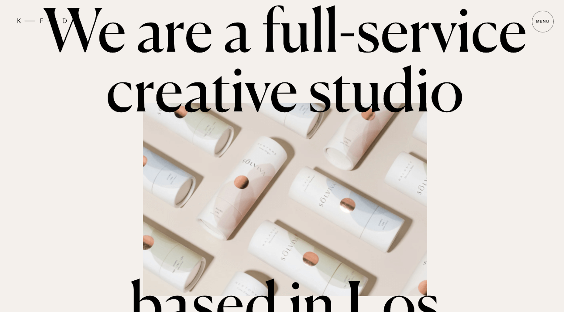 Kati Forner's portfolio website and introduction in 2020
