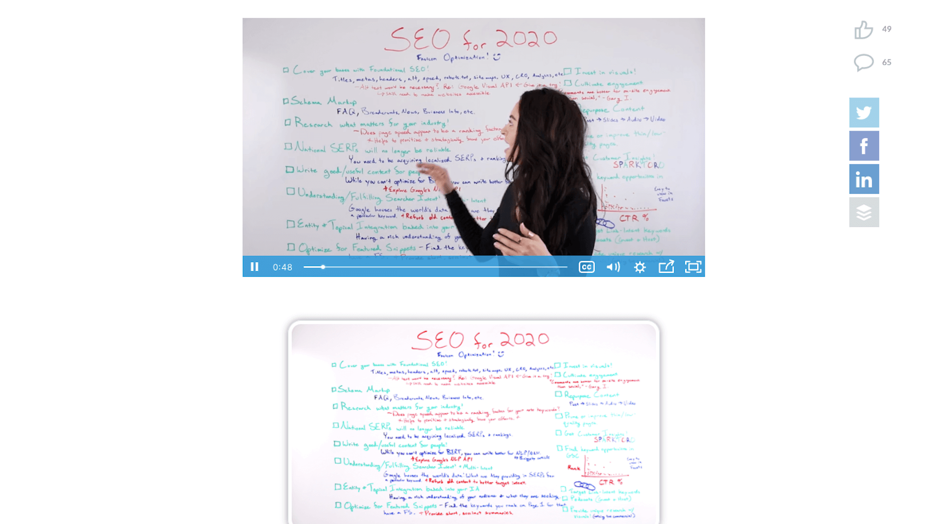 Moz Whiteboard Friday Classes