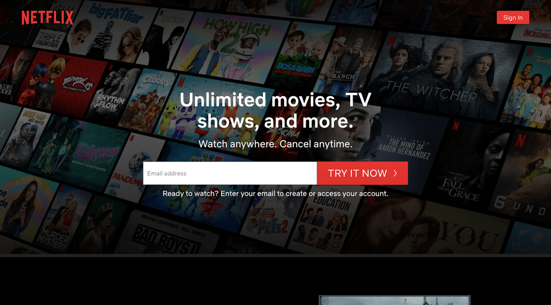Netflix UX Lessons - Make Onboarding Painless