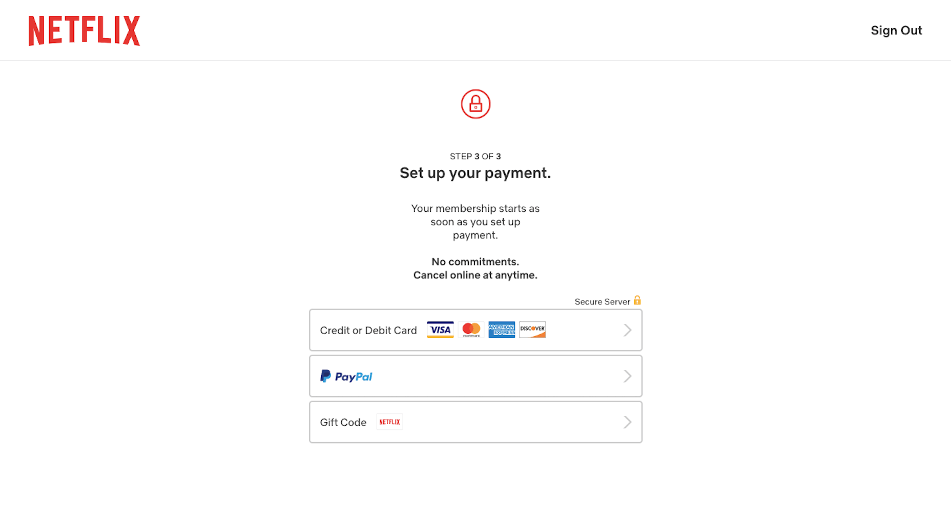 Netflix Pay