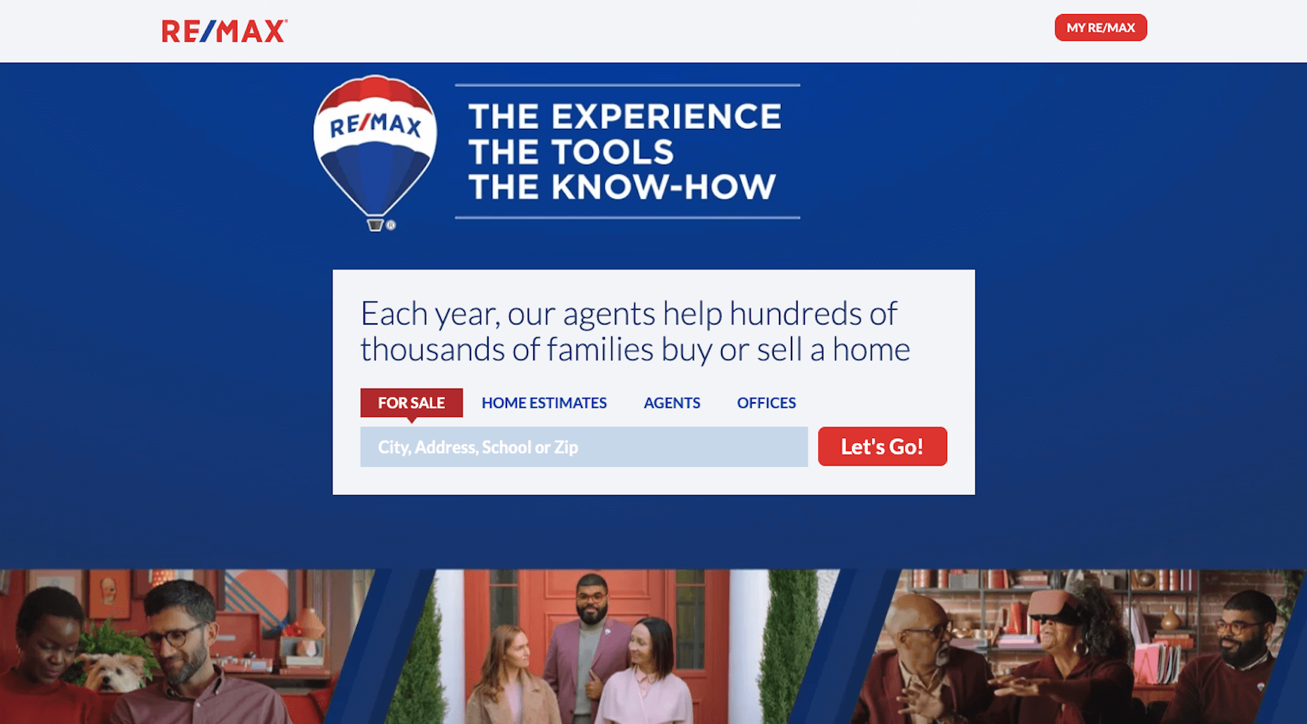 RE-MAX - Search Banner