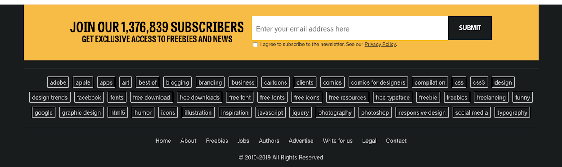 WDD Newsletter Signup